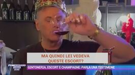 Gintoneria, escort e champagne: parla una testimone thumbnail