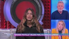 "Grande Fratello" Helena parla di Shaila e Lorenzo