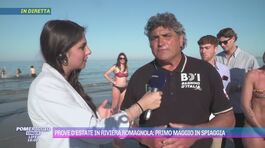 Prove d'estate in Riviera romagnola: prima maggio in spiaggia thumbnail