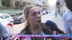 Martina Carbonaro uccisa a 14 anni dall'ex, la mamma: "È un mostro"