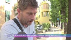 Morto in casa, il testimone: "La moglie era insanguinata"