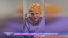 Laurea a Ornella Vanoni, la dottoressa del pop