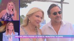 Brooke, Eric e Ridge: le star di "Beautiful" a Capri
