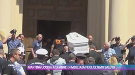 Martina Carbonaro uccisa a 14 anni: in migliaia per l'ultimo saluto thumbnail