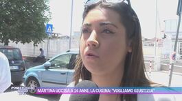 Martina Carbonaro uccisa a 14 anni, la cugina: "Vogliamo giustizia" thumbnail