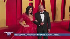 Bezos e Sanchez, tutto pronto per le nozze blindate a Venezia