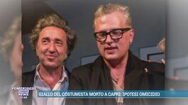 Giallo del costumista morto a Capri: ipotesi omicidio thumbnail