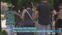 Como, l'ordinanza del comune: "Non importunare i turisti"
