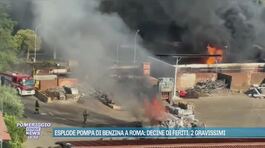 Esplode pompa di benzina a Roma: decine di feriti, 2 gravissimi thumbnail