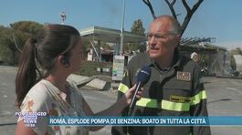 Roma, esplode pompa di benzina, boato in tutta la città thumbnail