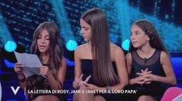 La lettera di Rosy, Jane e Janet per il loro papà Clemente Russo thumbnail