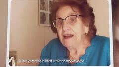 Elena D'Amario insieme a nonna Incoronata