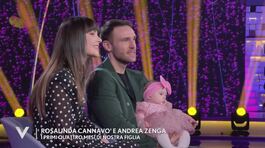 Andrea Zenga e Rosalinda Cannavò e i primi quattro mesi della piccola Camilla thumbnail