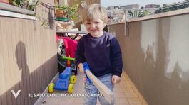 Il saluto del piccolo Ascanio per Tommaso Marini thumbnail