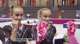 Asia e Alice D'Amato, le gemelle d'oro della ginnastica thumbnail
