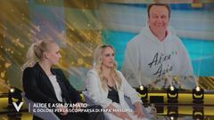 Asia e Alice D'Amato e il dolore per la scomparsa di papà Massimo