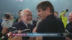 Tacchinardi: "L'abbraccio tra Conte e De Laurentiis? Freddino e un po' forzato..."