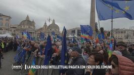 La piazza degli intellettuali pagata con i soldi del Comune thumbnail