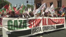 Roma 7 giugno, manifestazione pro Gaza thumbnail