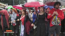 Manifestazione pro Palestina a Roma, scontri tra polizia e manifestanti thumbnail
