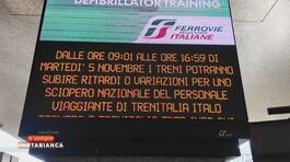 Capotreno accoltellato: proclamato sciopero nazionale ferroviario thumbnail