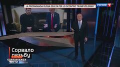 La propaganda russa esulta per lo scontro Trump - Zelensky