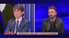 Il Ministro Giuli contro Elio Germano e Geppi Cucciari: il pensiero di Andrea Scanzi