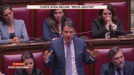 Conte sfida Meloni: "Resta seduta?" thumbnail