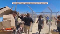 Orrore e strazio a Gaza: bambini ridotti alla fame