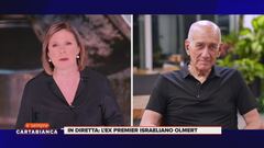 Parla Ehud Olmert, ex premier israeliano
