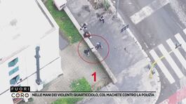 Nelle mani dei violenti: Quarticciolo, col machete contro la polizia thumbnail