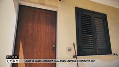 Ladri di case: l'abusiva paga solo un mese e non se ne va più