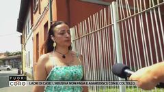 Ladri di case: l'abusiva non paga e aggredisce con il coltello