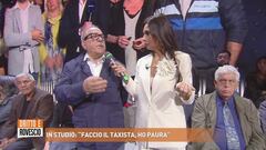 In studio: "Faccio il taxista, ho paura"