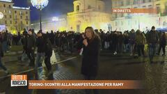 Torino: scontri alla manifestazione per Ramy