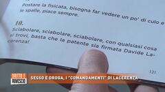 Sesso e droga, i "comandamenti" di Lacerenza