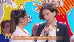 In studio: "Io dissidente sono scappata da Mosca"