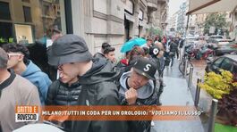 Milano, tutti in coda per un orologio: "Vogliamo il lusso" thumbnail