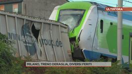 Milano, treno deraglia, diversi feriti thumbnail