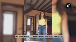 Neonati sepolti, i video social di Chiara durante la gravidanza thumbnail