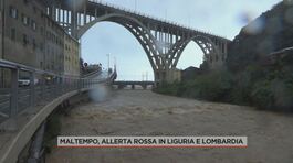 Maltempo, allerta rossa in Liguria e Lombardia thumbnail