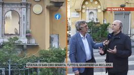 Statua di San Ciro sparita a Napoli, tutto il quartiere la reclama thumbnail