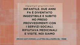 Omicidio Santo Romano, la lettera della mamma del 17enne thumbnail