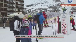 Neve in vetta, al via la stagione sciistica thumbnail