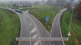 Aggredita da ex con coltello in strada, salvata da un passante thumbnail