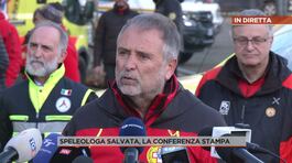 Speleologa salvata, la conferenza stampa thumbnail