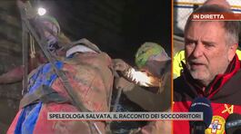 Speleologa salvata, il racconto dei soccorritori thumbnail