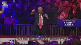 Trump balla con i Village People, l'esibizione è virale thumbnail