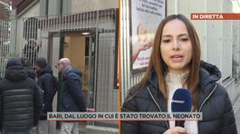 Bari, dal luogo in cui è stato trovato il neonato thumbnail