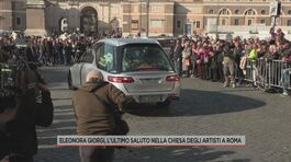 Eleonora Giorgi, l'ultimo saluto nella Chiesa degli Artisti a Roma thumbnail